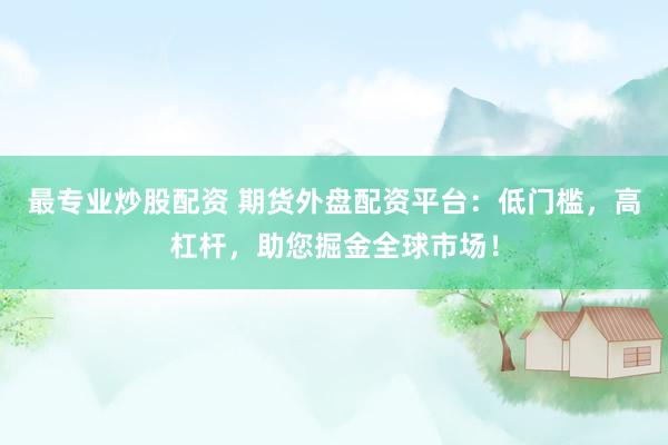 最专业炒股配资 期货外盘配资平台：低门槛，高杠杆，助您掘金全球市场！