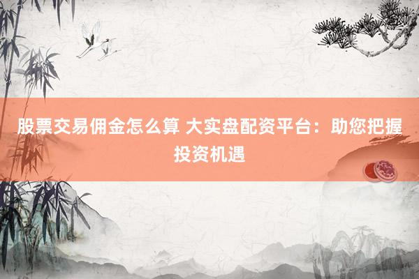 股票交易佣金怎么算 大实盘配资平台：助您把握投资机遇